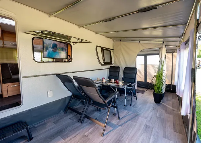 Gemuetliche Mit Top-ausstatung Und Vorzelt Im Heide Appartement *